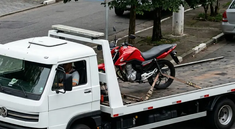 Reboque de moto em João Pessoa – guincho especializado para motocicletas